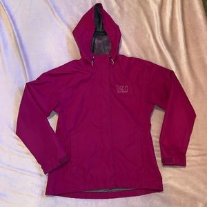 Helly Hansen Pink Rain Jacket